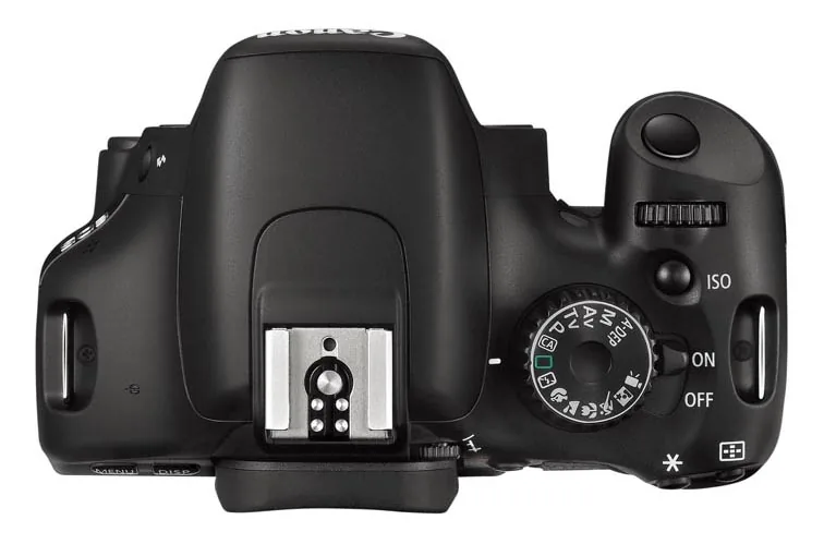 Canon EOS 550D bovenaf
