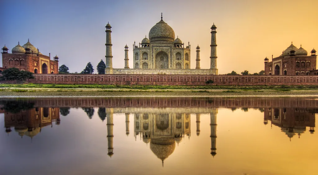 foto: Trey Ratcliff | Farewell India - The Taj Mahal (HDR opname)