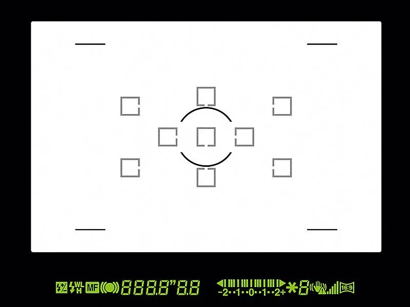 tekening 9 AF-sensors