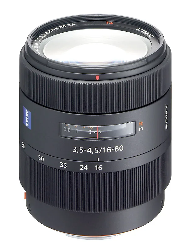 Carl Zeiss 3.5–4.5/16–80 mm lens