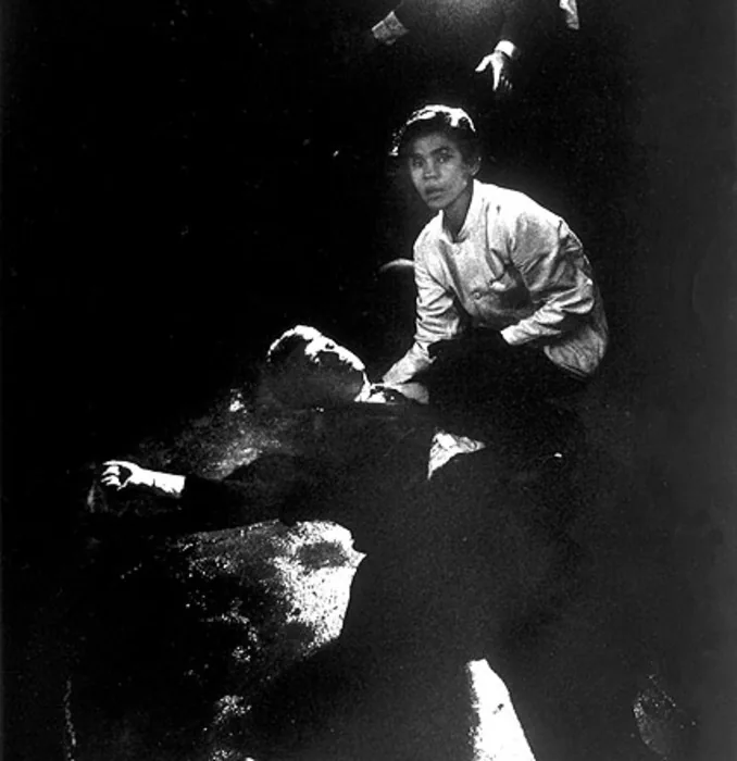The dying Robert F. Kennedy, 1968