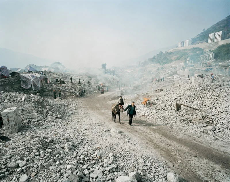 photo: Courtesy Edward Burtynsky, Toronto, Canada | Dam, Three Gorges Dam Project, Yangtze River, 2005
