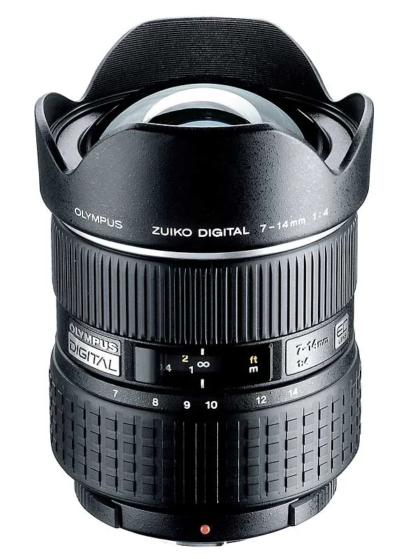 Olympus objectief 7-14mm f/4