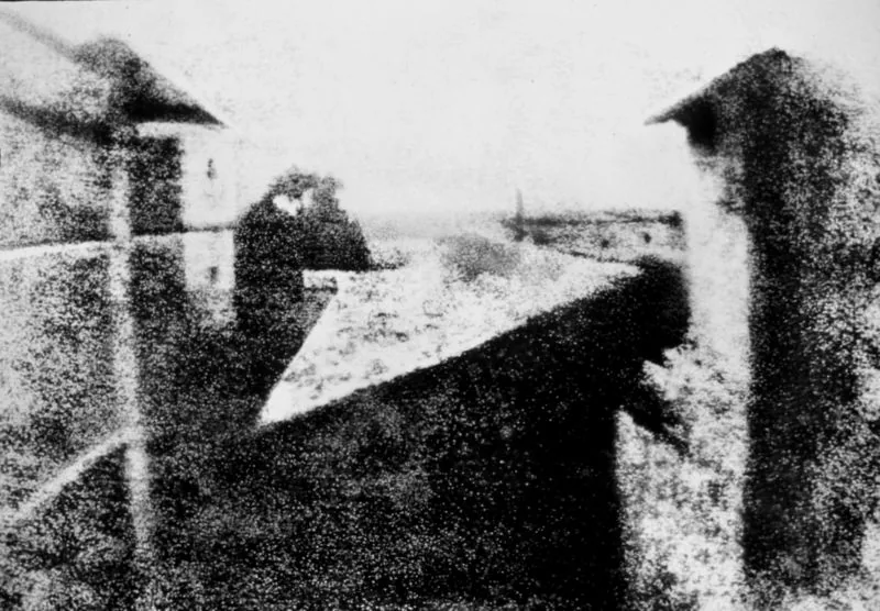 Photograph: Joseph Nicéphore Niépce - the first photograph ever made
