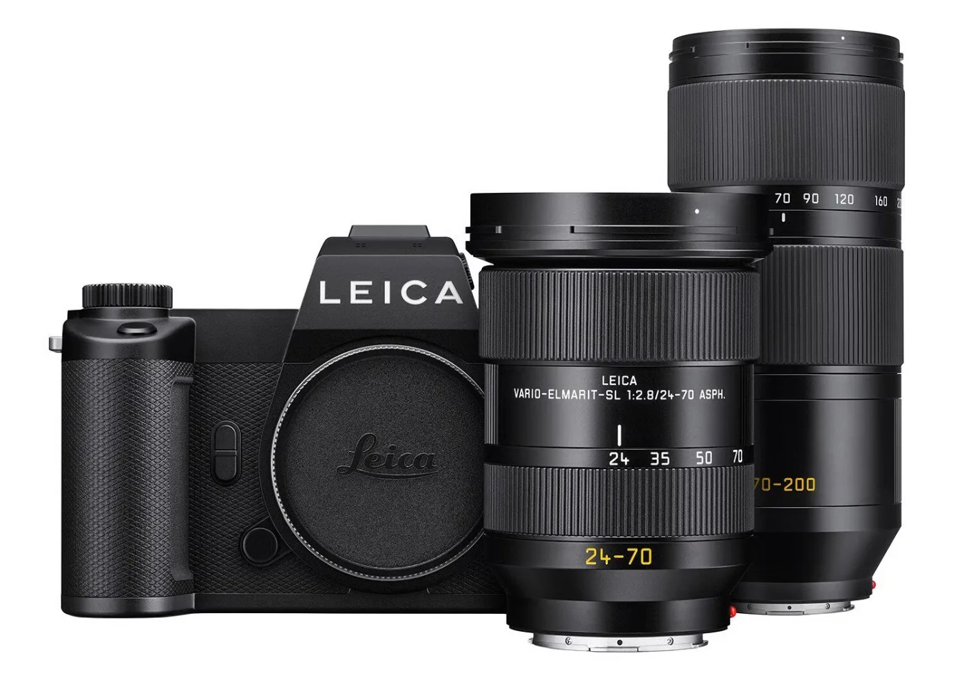 Product photo of the Leica SL3-P Vario 24-70 + 70-200 Kit