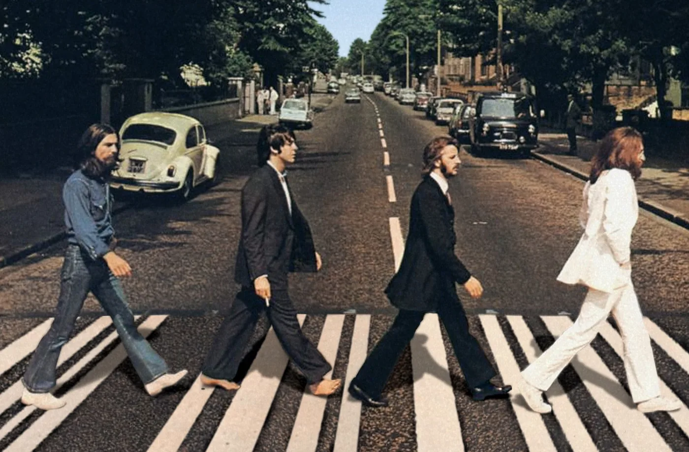The Beatles on Abbey Road | Fotografie.nl