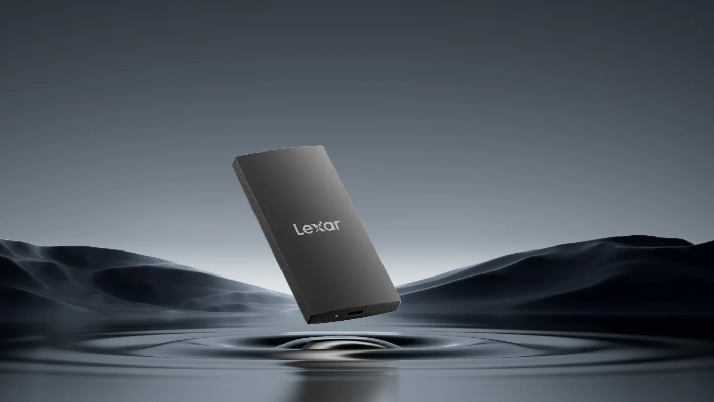 Lexar SL300 Portable SSD, a powerful, versatile storage solution for on the go