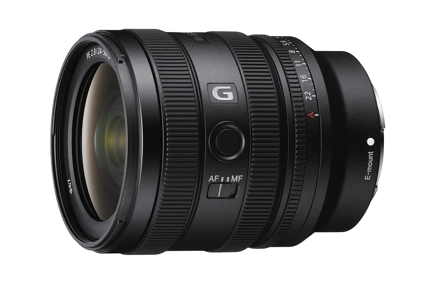 Sony FE 24-50mm F2.8 G lens