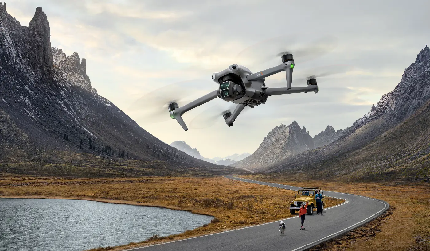 The new Air 3 drone from DJI