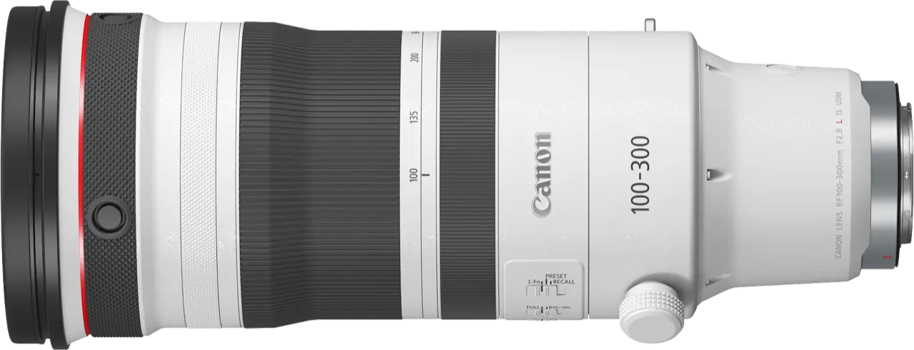 Canon RF 100-300mm f2.8L IS USM lens