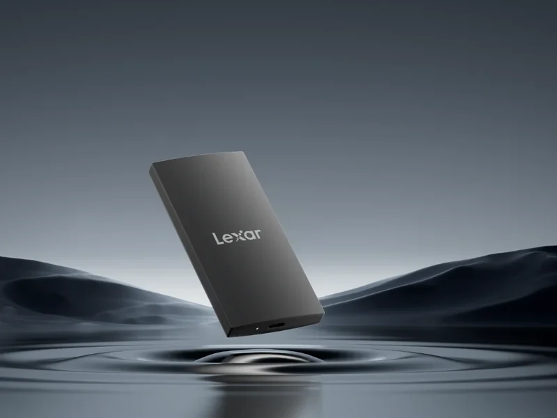 Lexar SL300 Portable SSD, reliable on the go