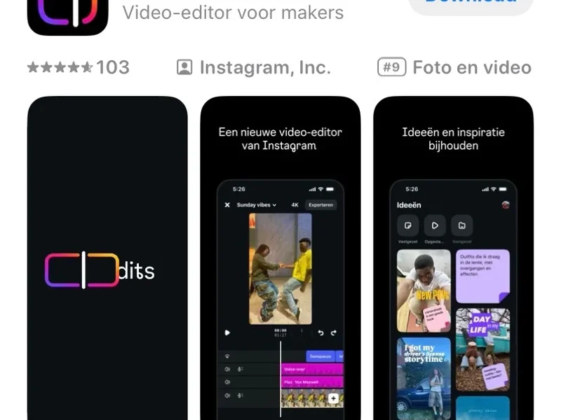 Nieuwe foto- en video-apps met AI uit 2025
