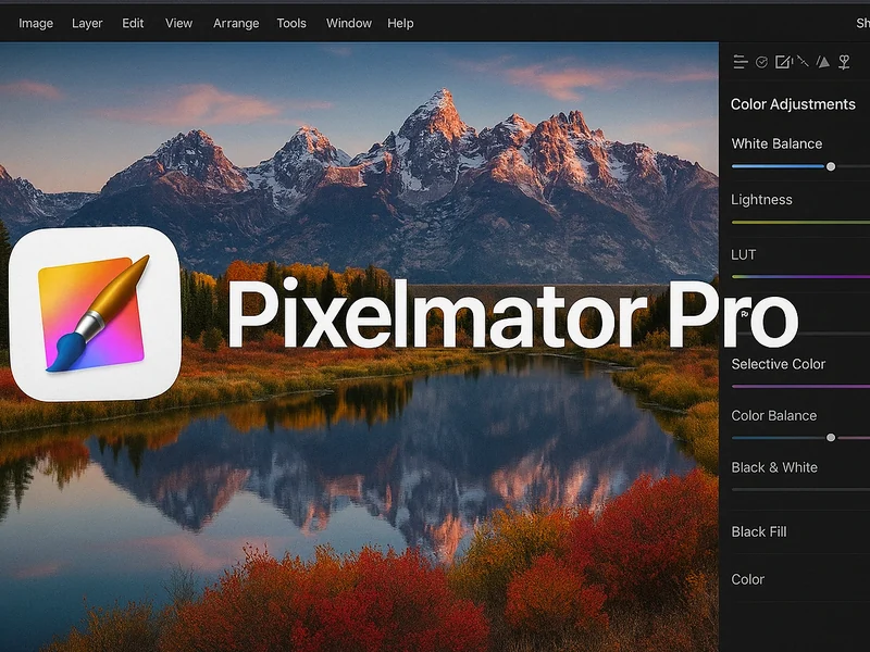 Pixelmator Pro, handige fotobewerking op je Mac