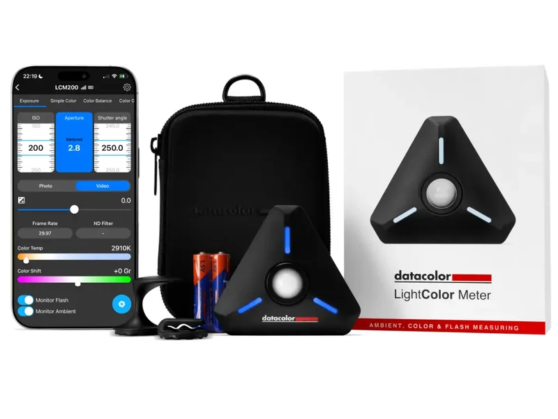 Datacolor LightColor Meter Streams Measurements to a Smartphone