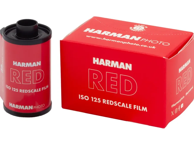 Harman Red 125 Redscale Film