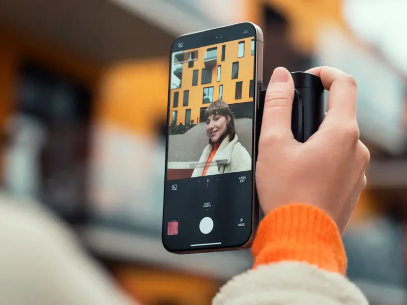 Leica LUX Grip for the iPhone