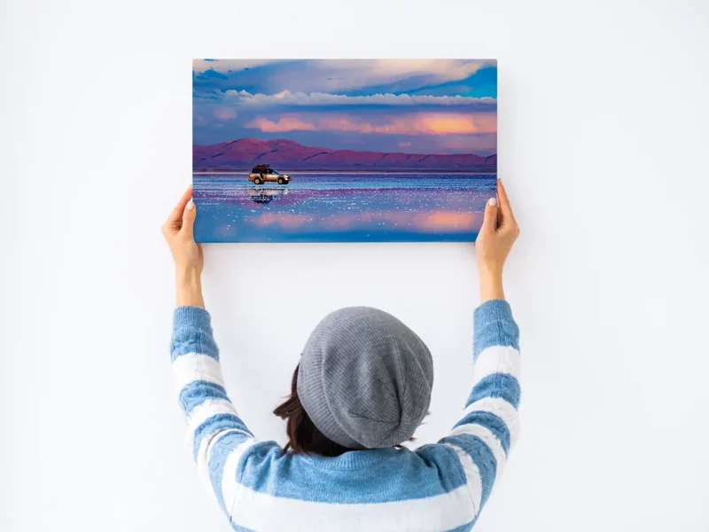 Your own photo on aluminum: the advantages