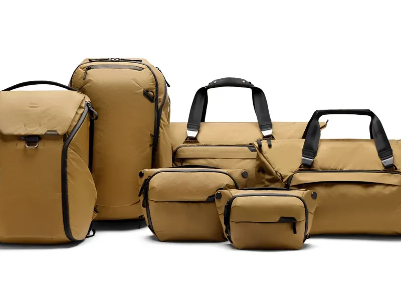 Peak Design eco-friendly Coyote X-Pac collection