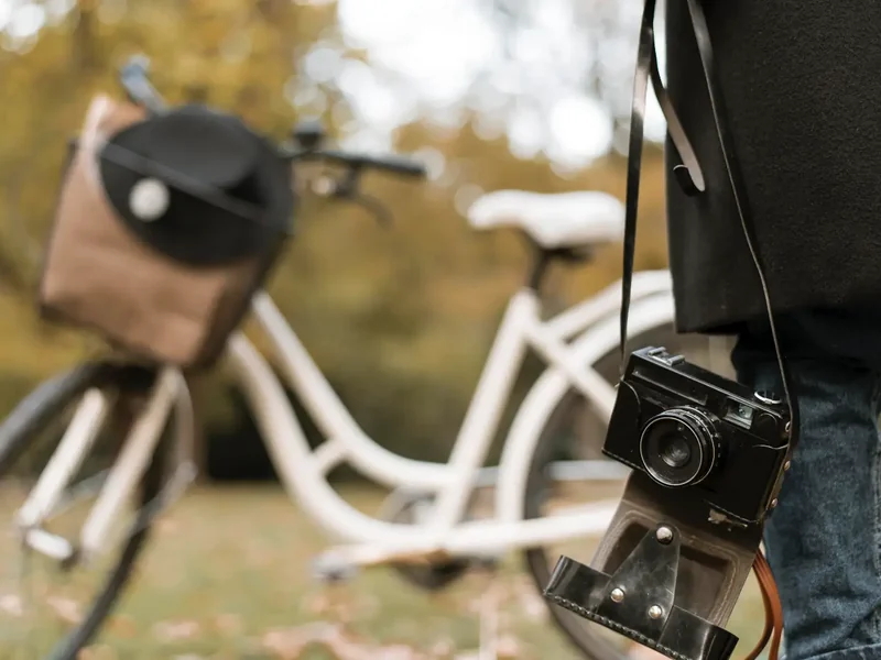 Photography while cycling