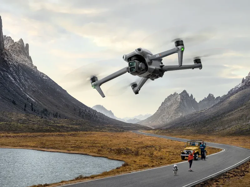 The new Air 3 drone from DJI