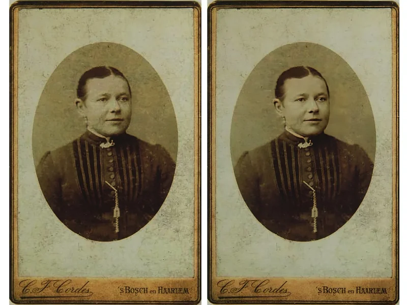 Handige gratis app om oude foto's te restaureren