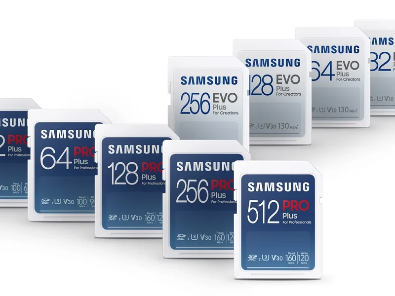 Samsung PRO Plus and EVO Plus microSD and SD Cards