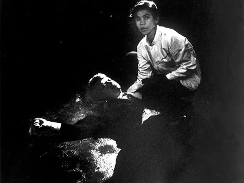 Stervende Robert Kennedy