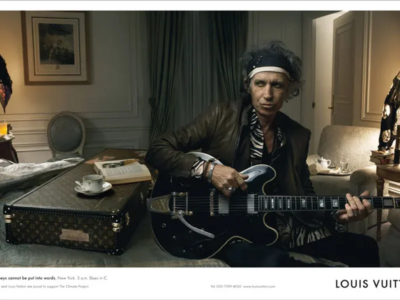 Annie Leibovitz Photographs Keith Richards