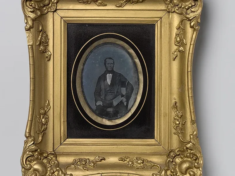 Zeldzame portretfoto’s uit 1858 in het Drents Museum