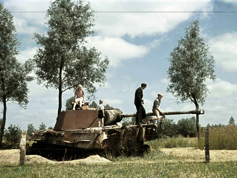 Rare Color Photographs from World War II