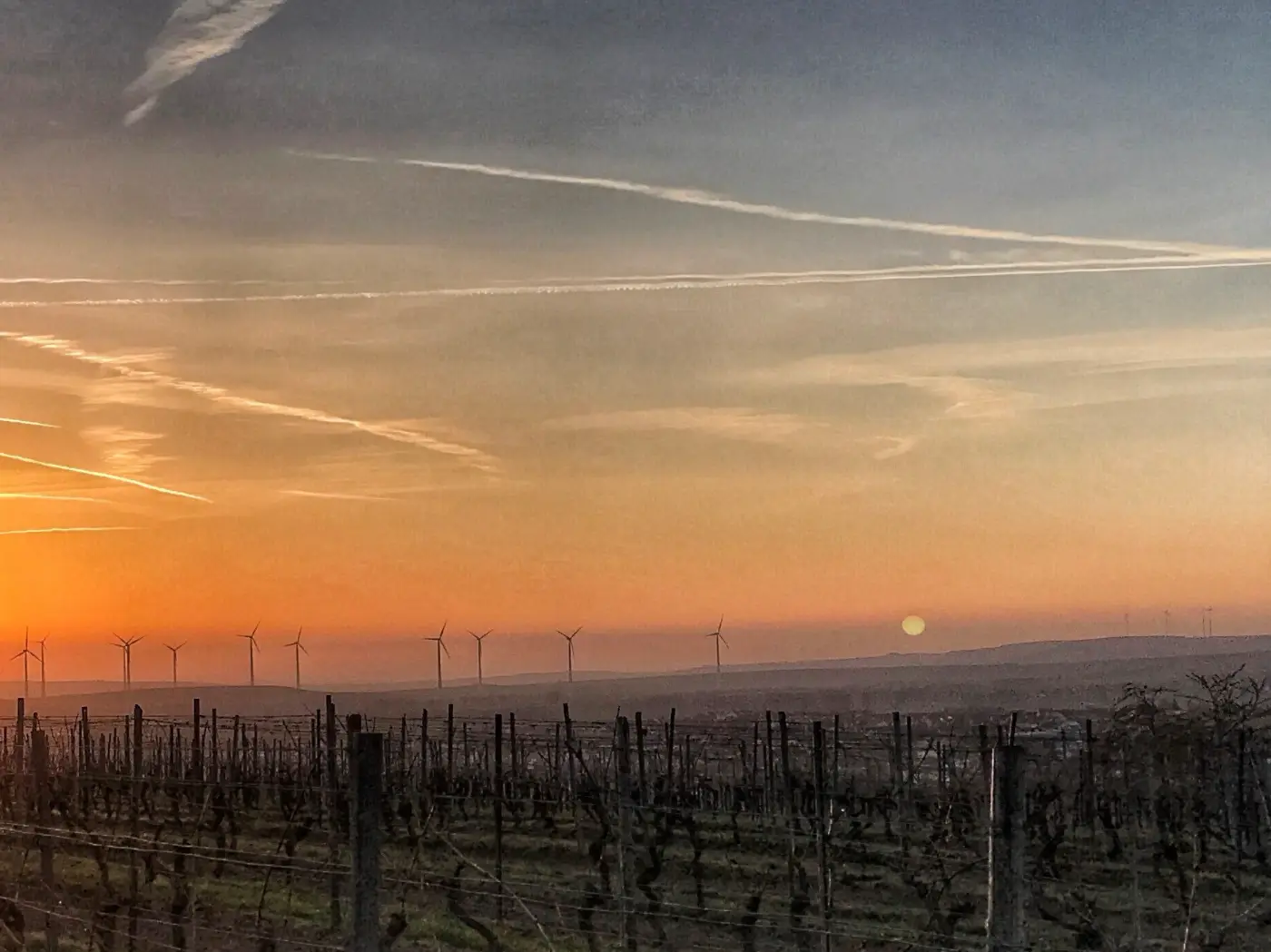 zonsopgang gefotografeerd met een iPhone 7 plus