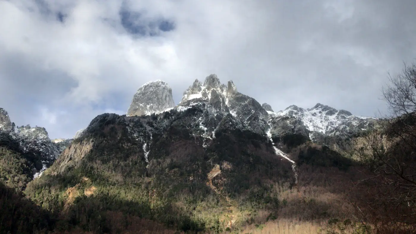 Bergen landschap met iPhone 7 Plus gefotografeerd 