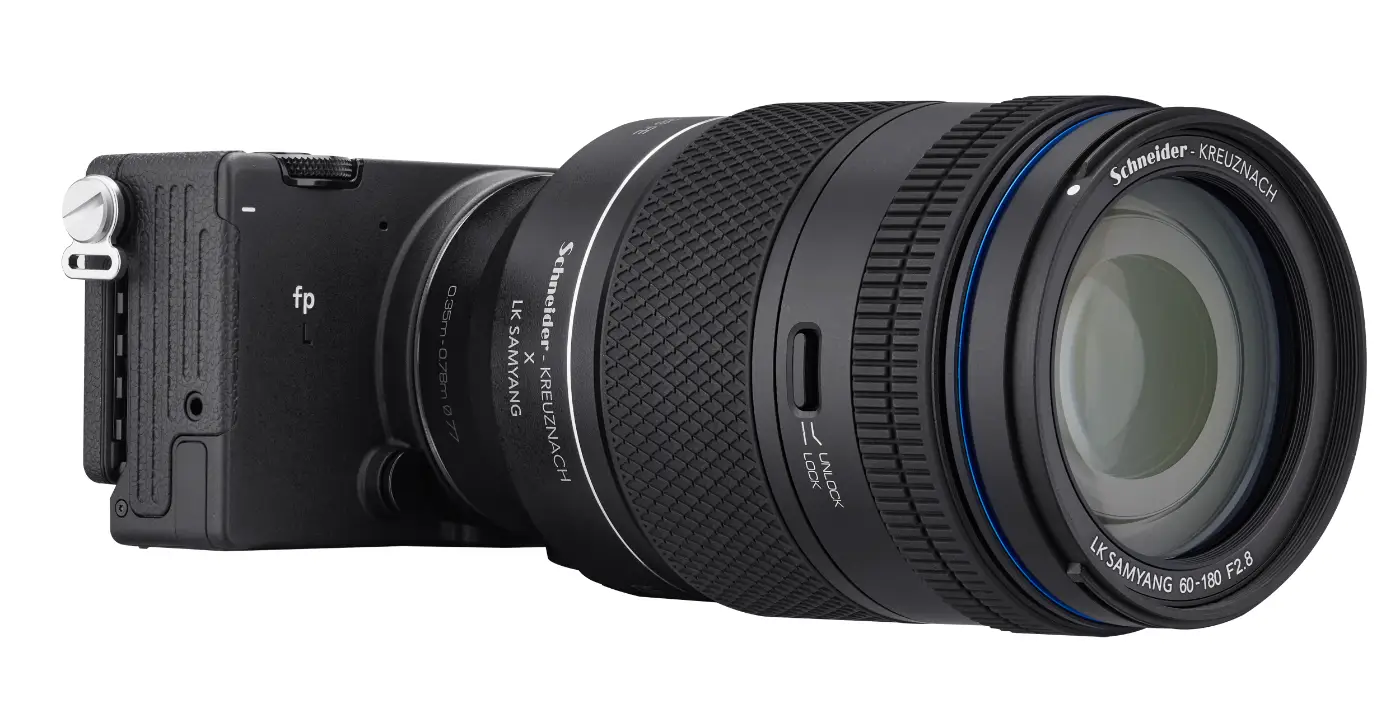 Samyang 60-180mm F2.8 L: a lighter alternative