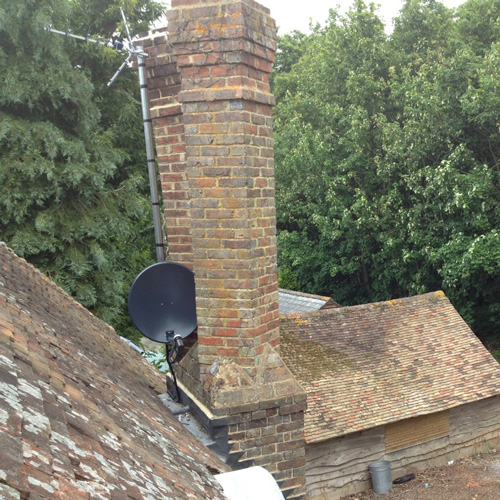 Roof satellite Dish