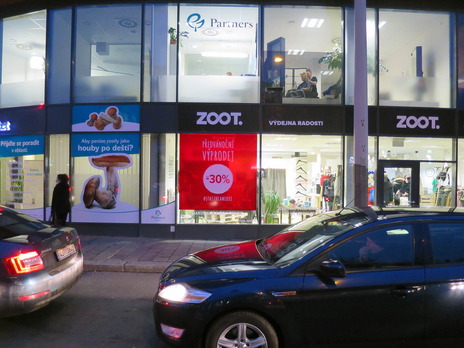 ZOOT - Výloha, Brno
