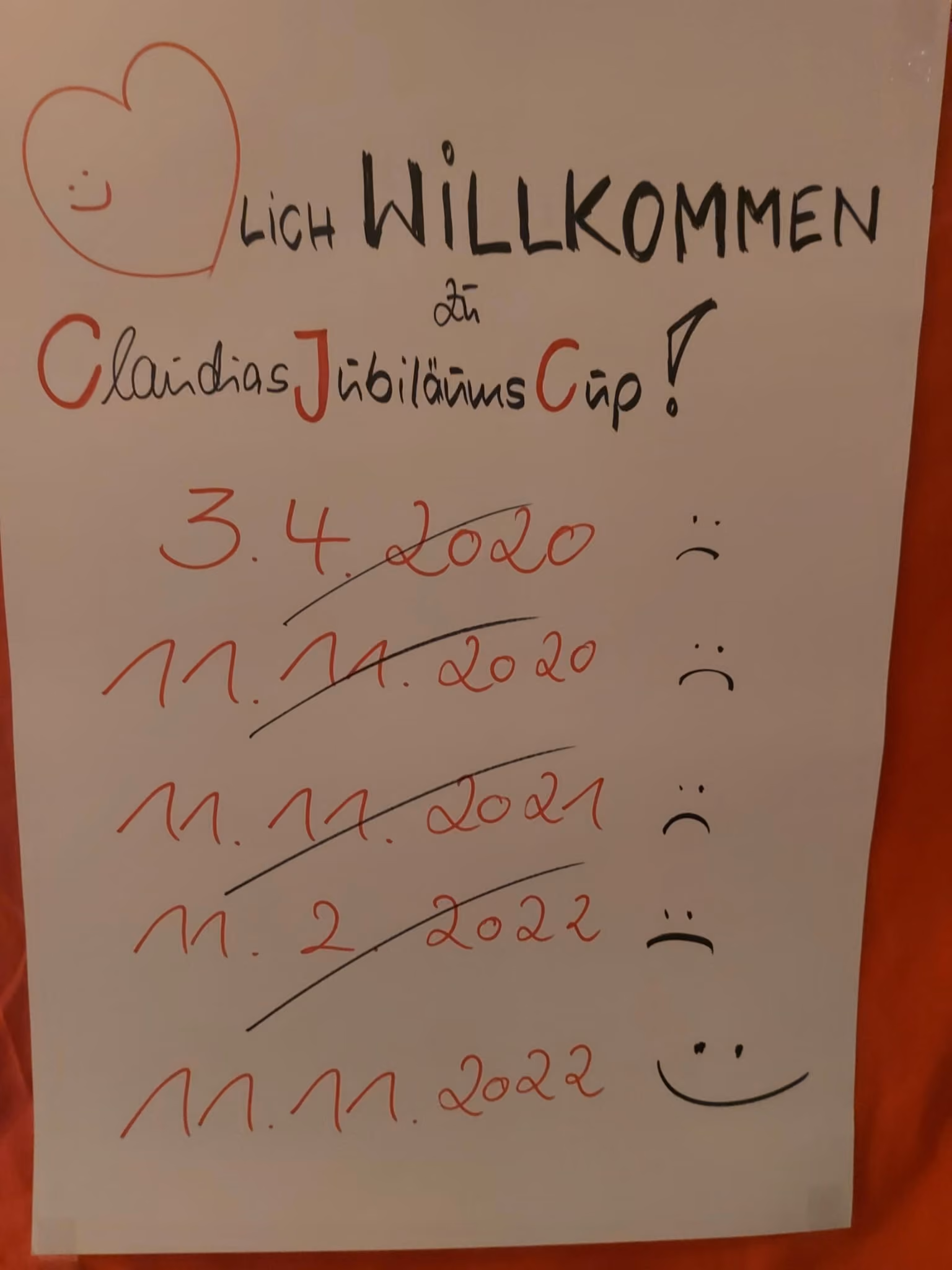 Jetzt is et passiert..... :-)