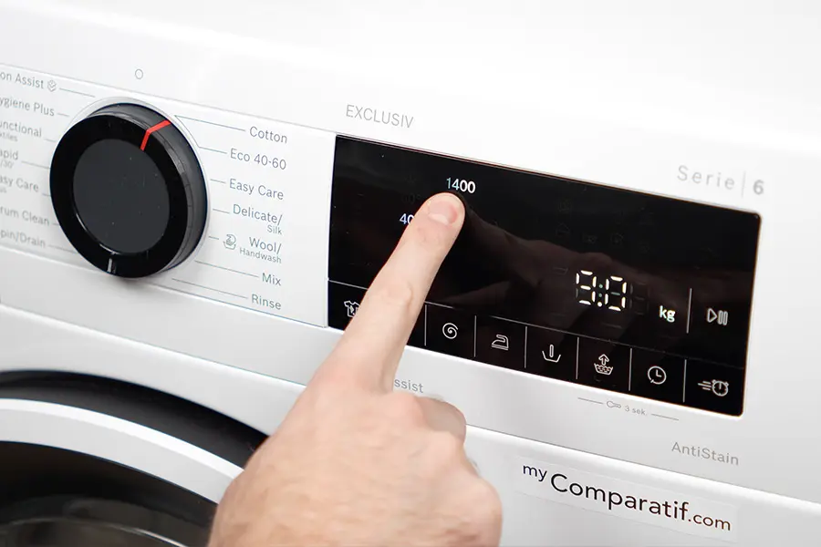 Vitesse essorage Lave-linge