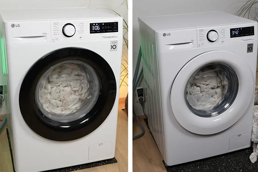 Lave-linge sechant et lave-linge standard