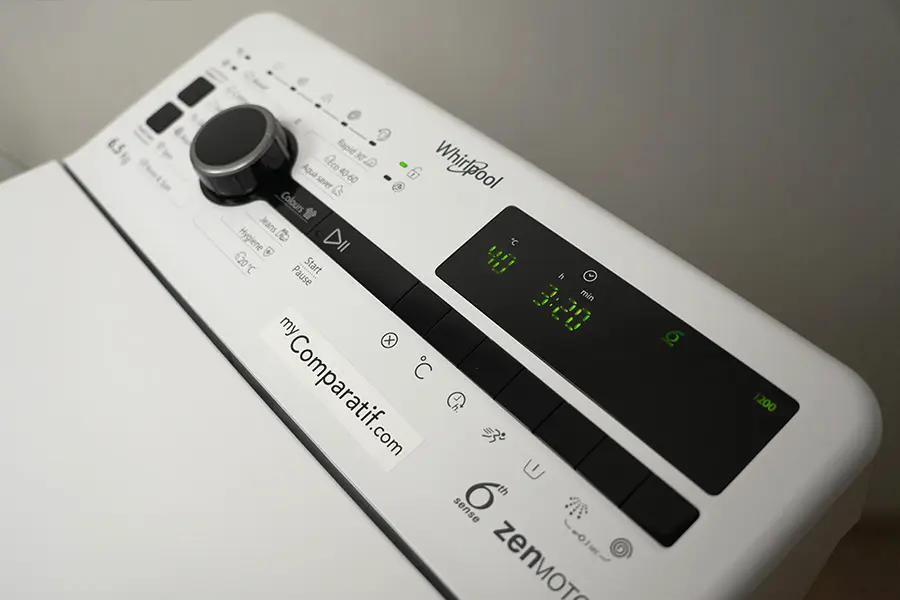 lave-linge top Whirlpool