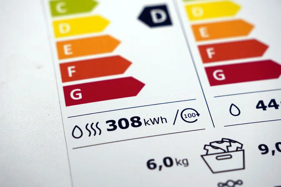 consommation energie sechage lave-linge sechant