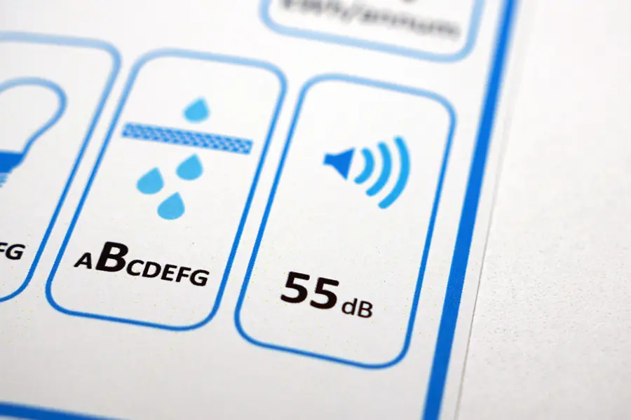 niveau sonore hotte aspirante etiquette energie