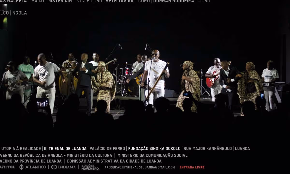 Banda Movimento encerra ciclo de homenagens na Trienal de Luanda
