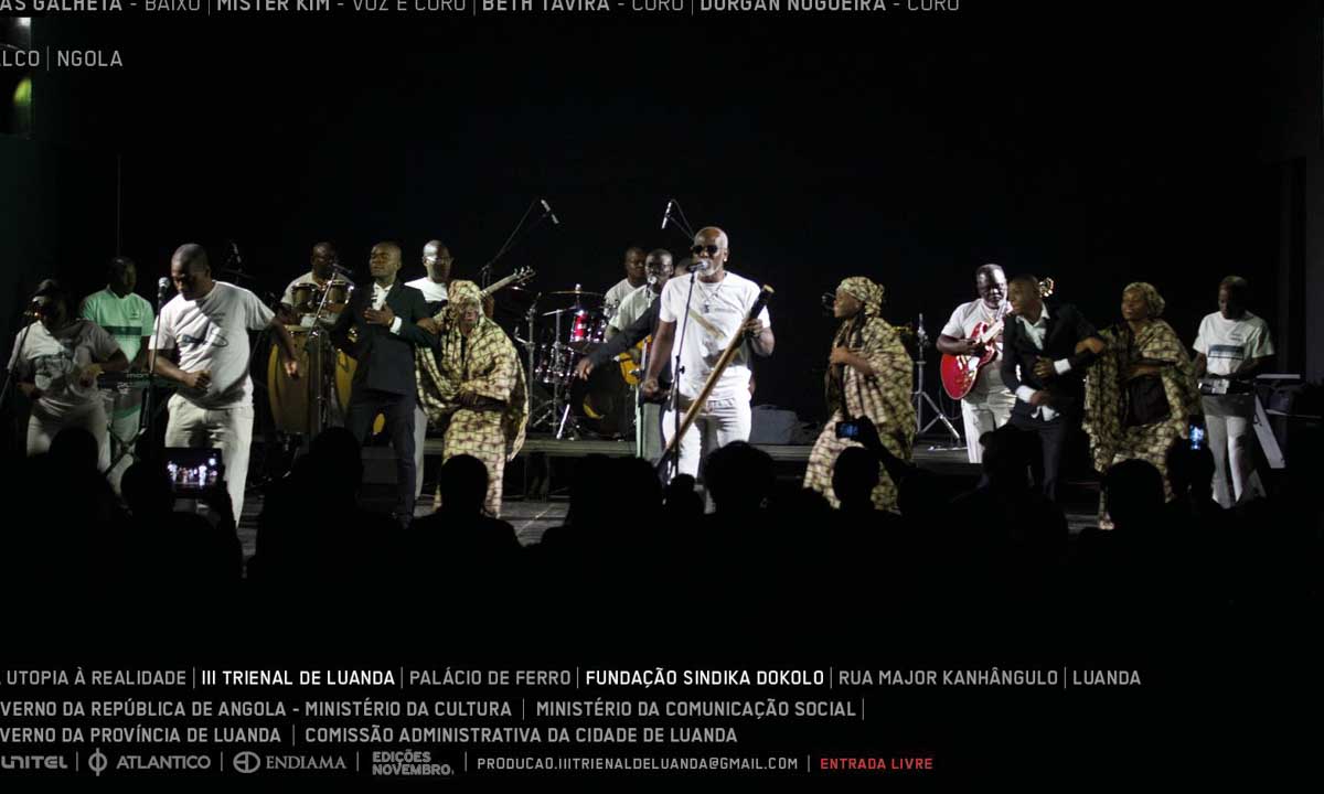 Banda Movimento encerra ciclo de homenagens na Trienal de Luanda