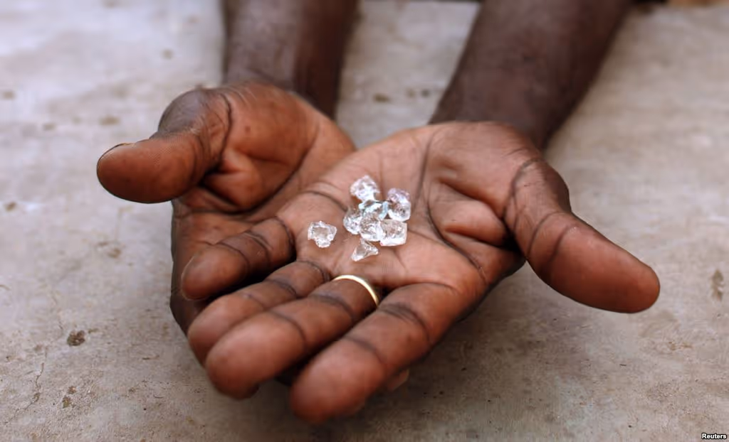 Receitas fiscais diamantíferas angolanas registam aumento de 4%
