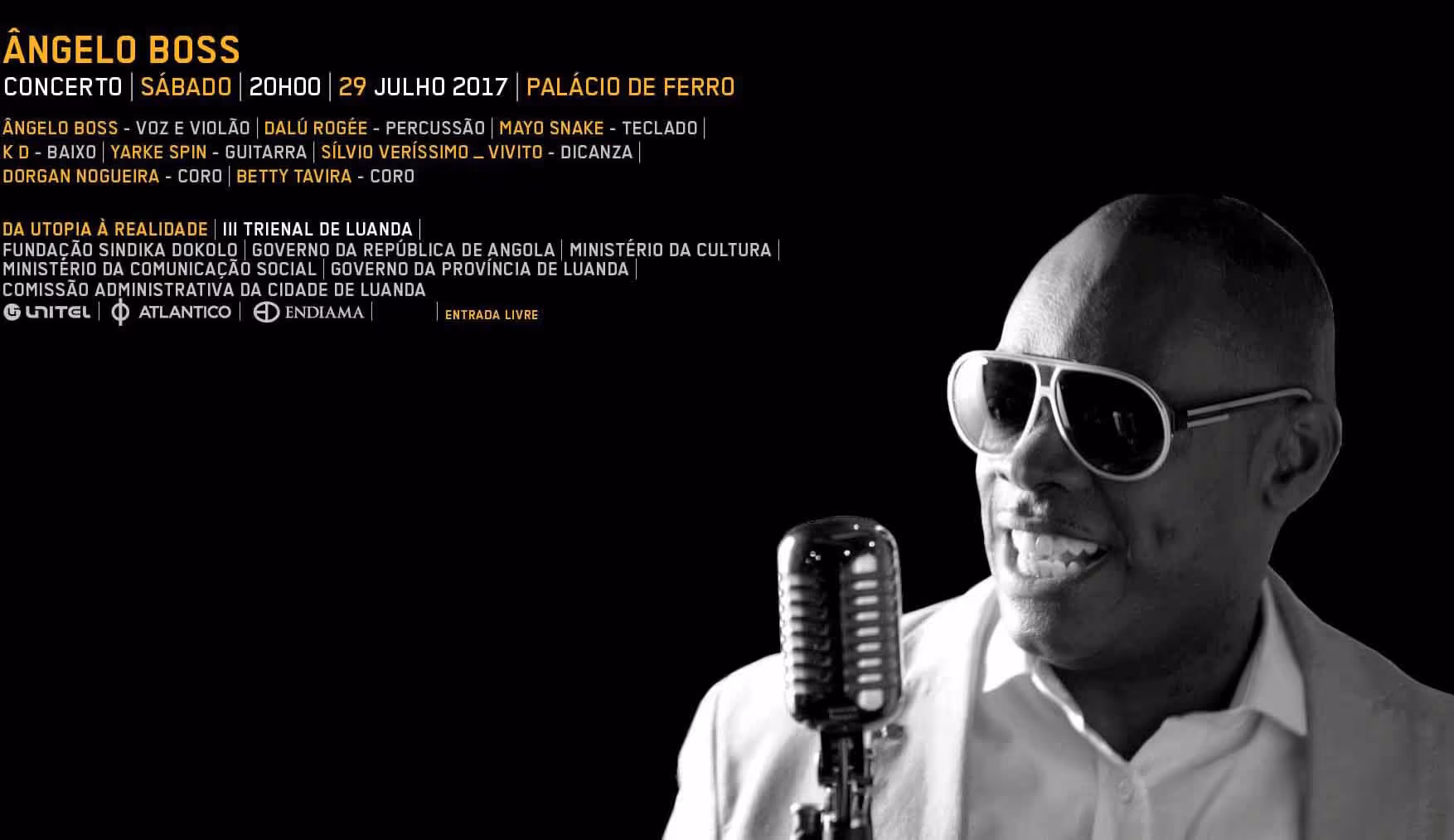 Ângelo Boss estreia-se este sábado na III Trienal de Luanda   