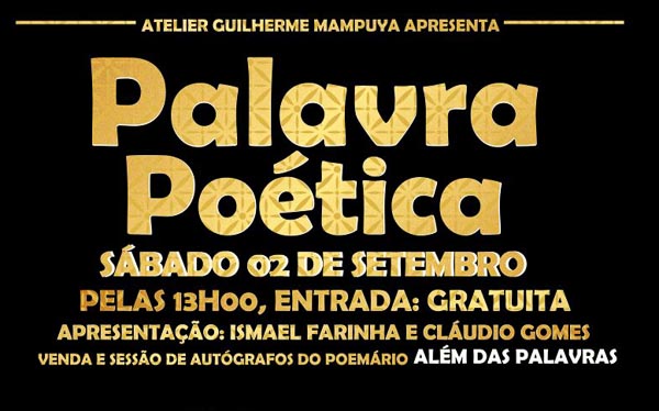Projecto “Palavra Poética” estreia-se no Atelier Guilherme Mampuya