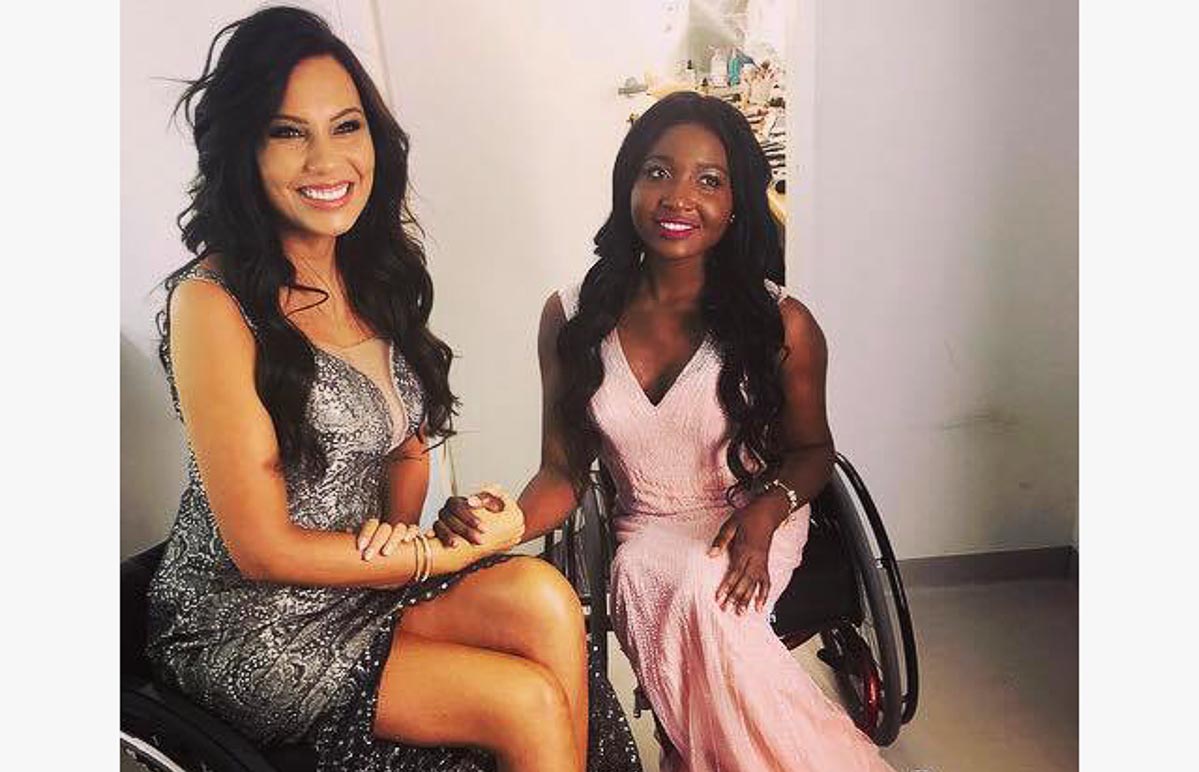 Victória José representa Angola no Miss Mundo Cadeirante 2017