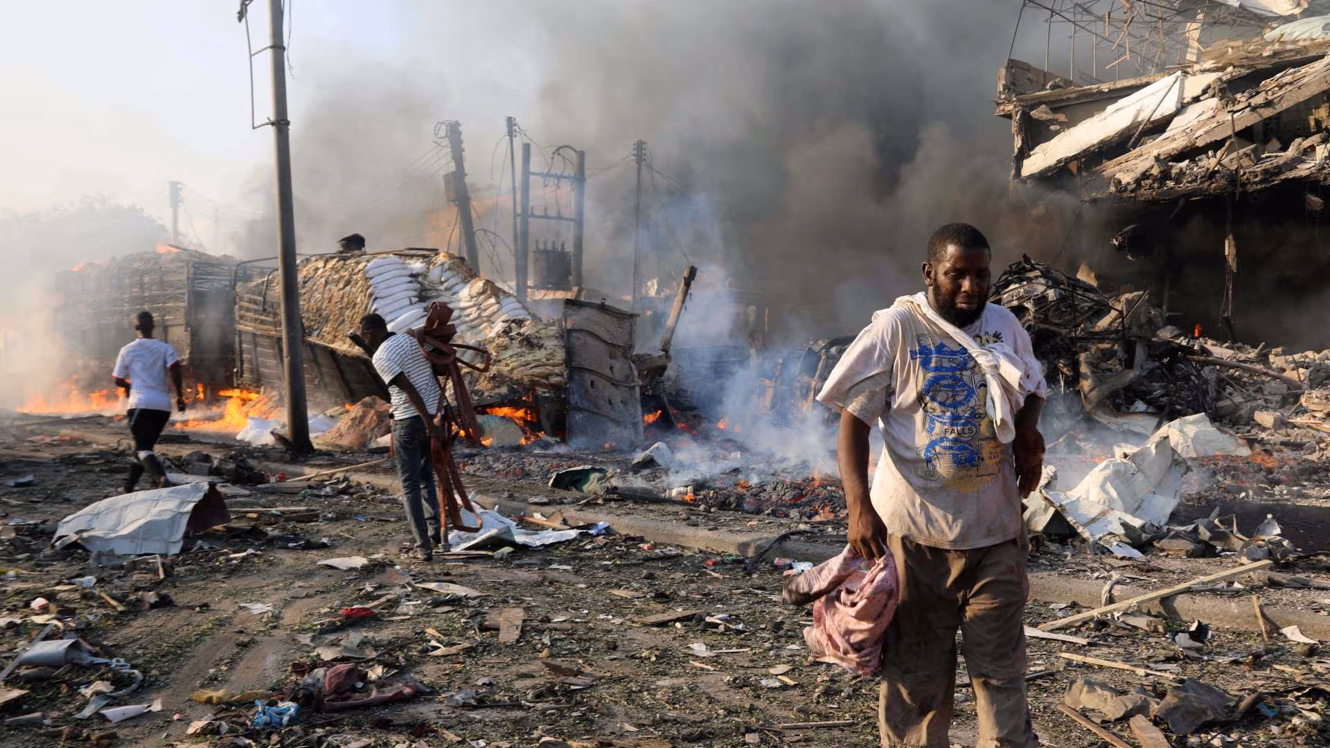 Mais de um milhão de somalis fugiram da seca e dos confitos este ano