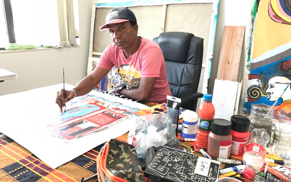 Nelo Teixeira leva “Convocatória” ao Espaço Luanda Arte