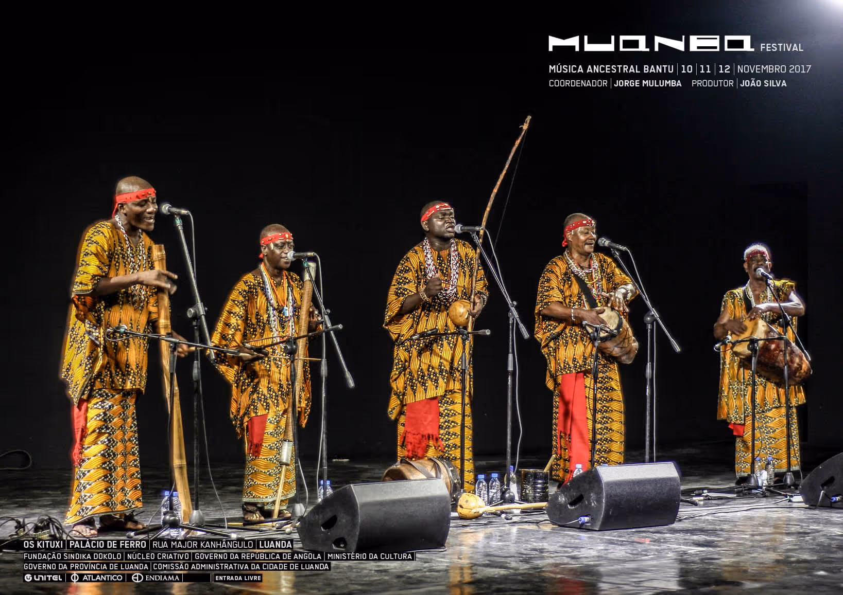 Palácio de Ferro acolhe 1º Festival de Música Ancestral Bantu 